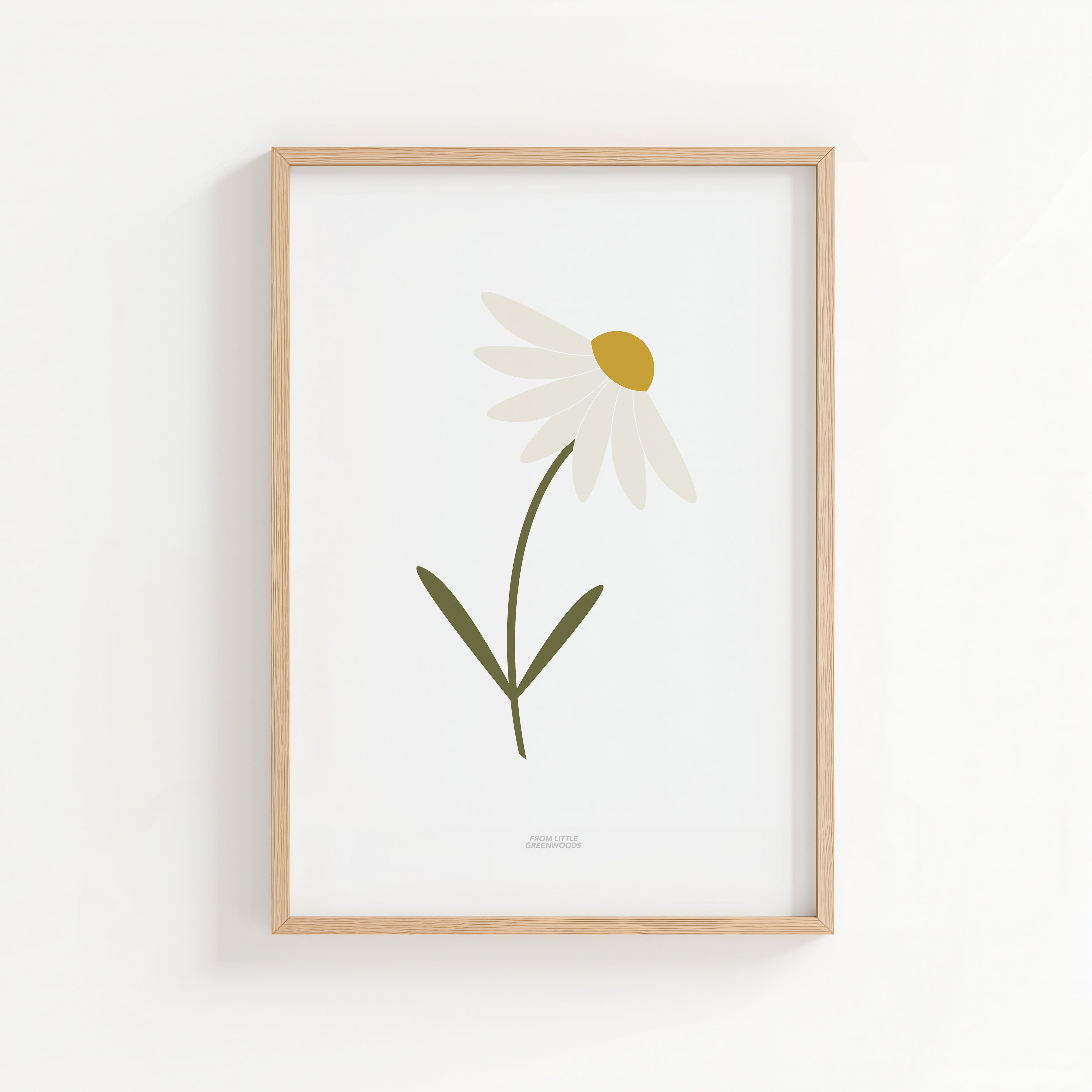 Single Stem Daisy Print – From Little Greenwoods