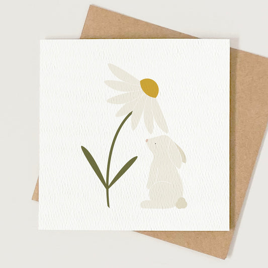 Bunny & Daisy Occassion Card
