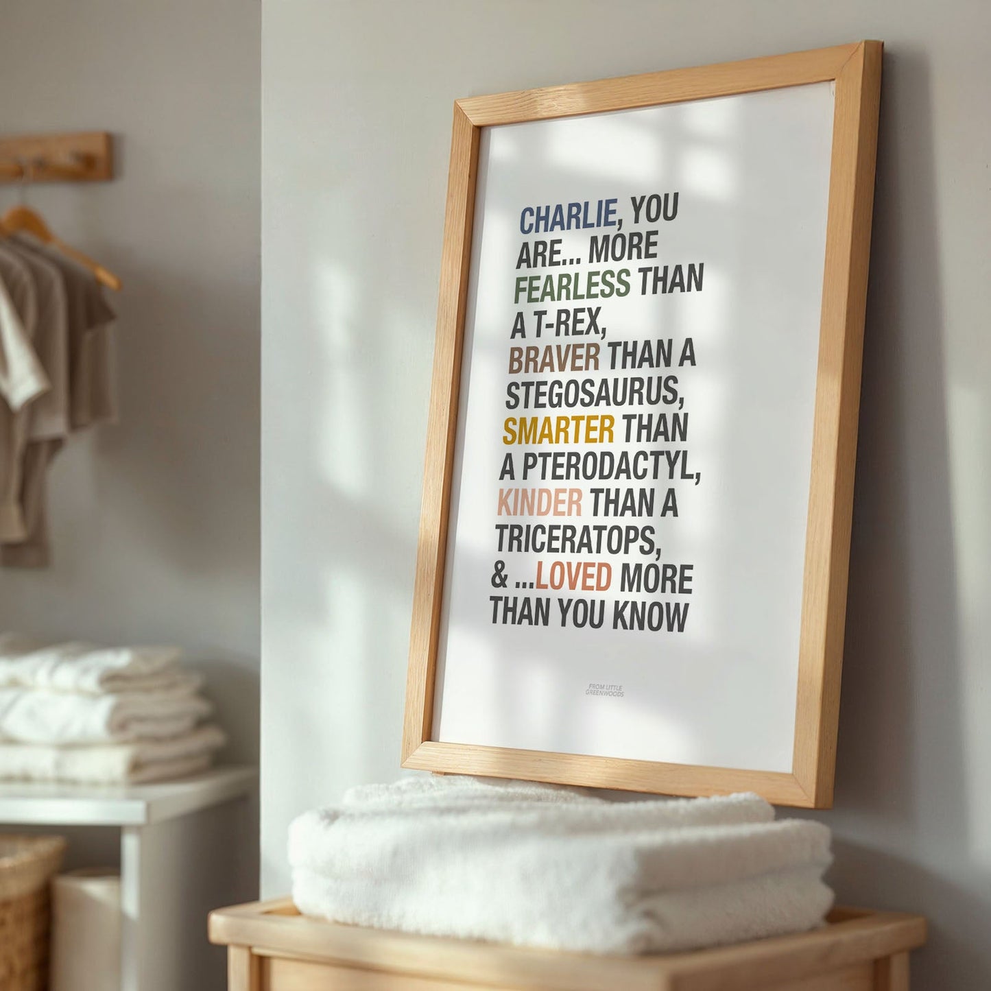 Dinosaur Affirmations Print
