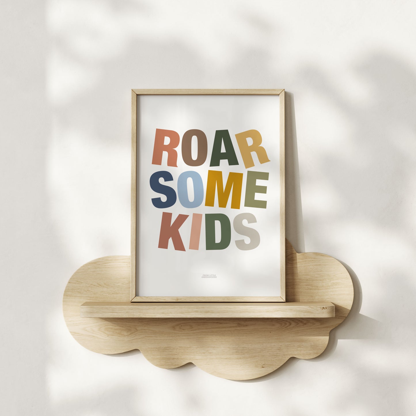 Roarsome Kids Print