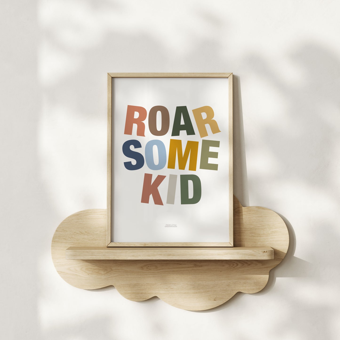 Roarsome Kid Print