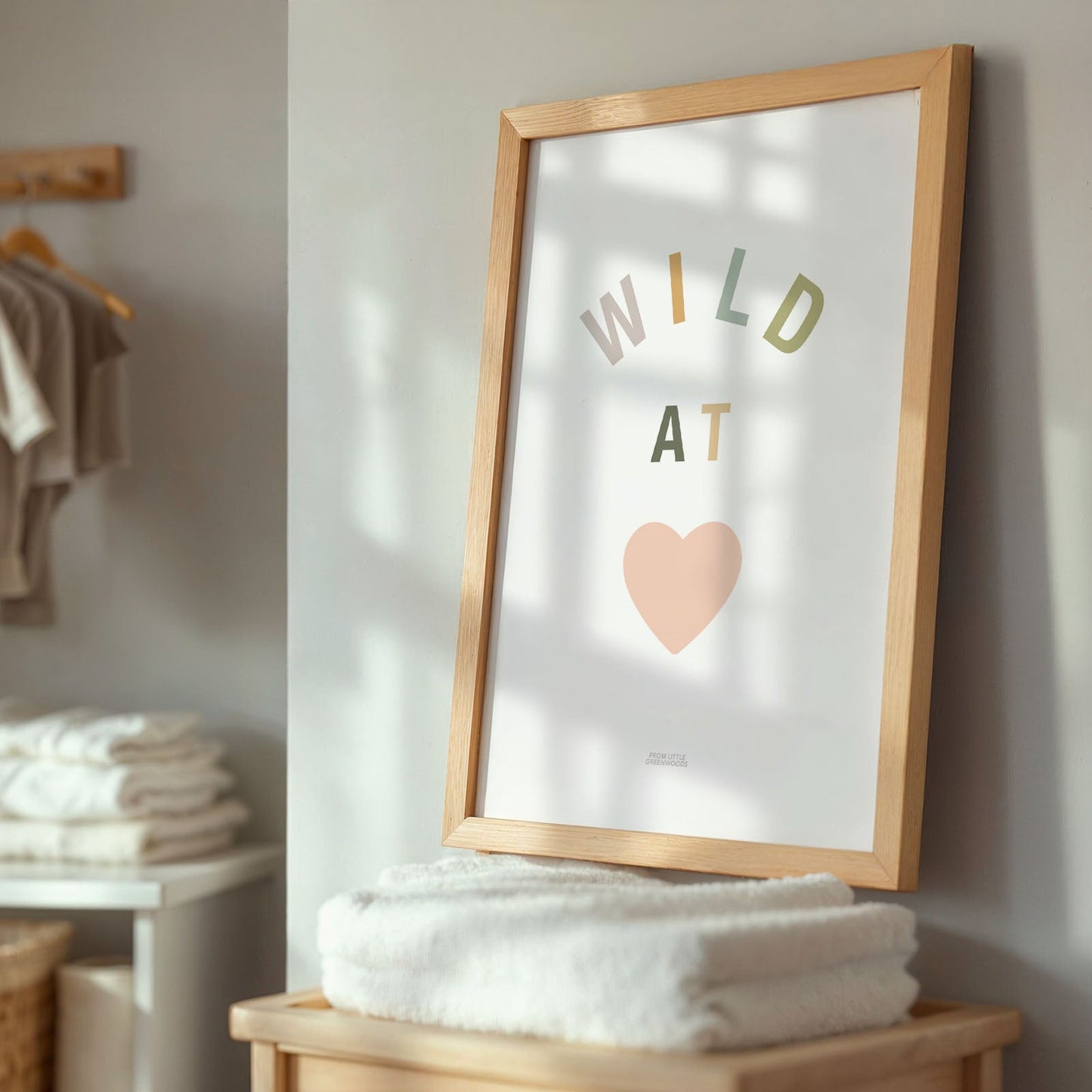 Wild at Heart Safari Print - Pink