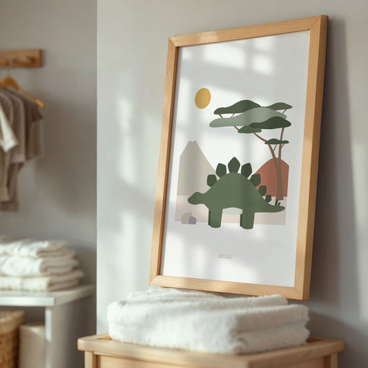 Stegosaurus Print