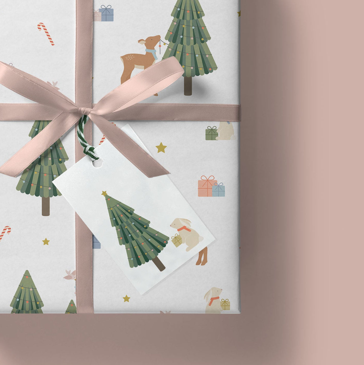 Winter Woodland Christmas Wrapping Paper