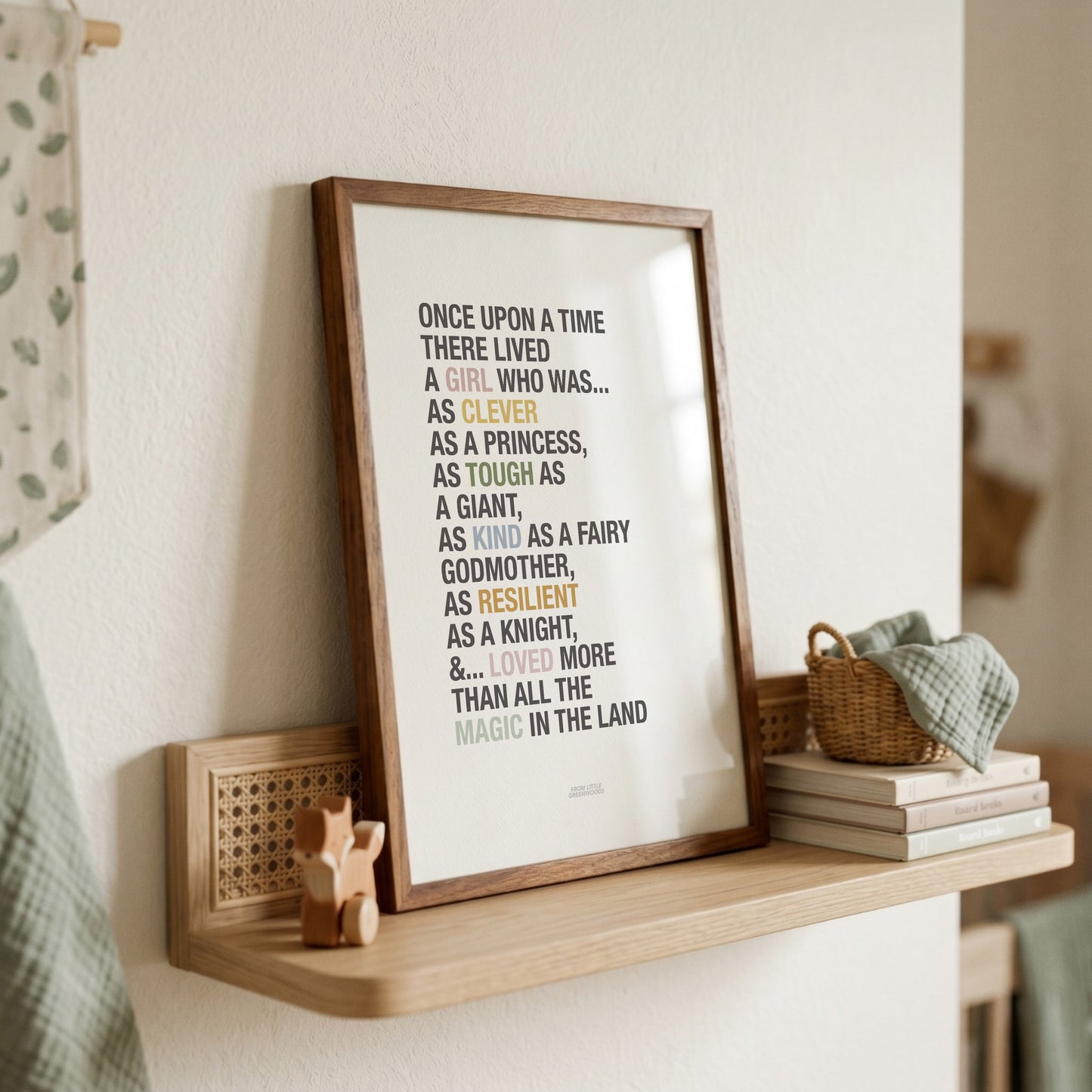 READY TO POST - A5 Princess Affirmations Print
