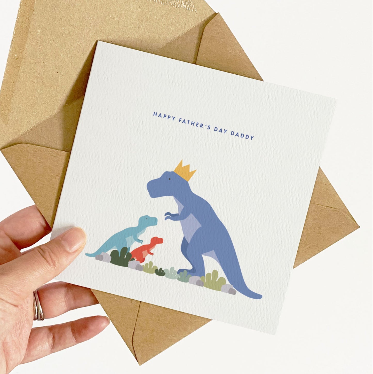 Custom Dinosaur Father's Day Card