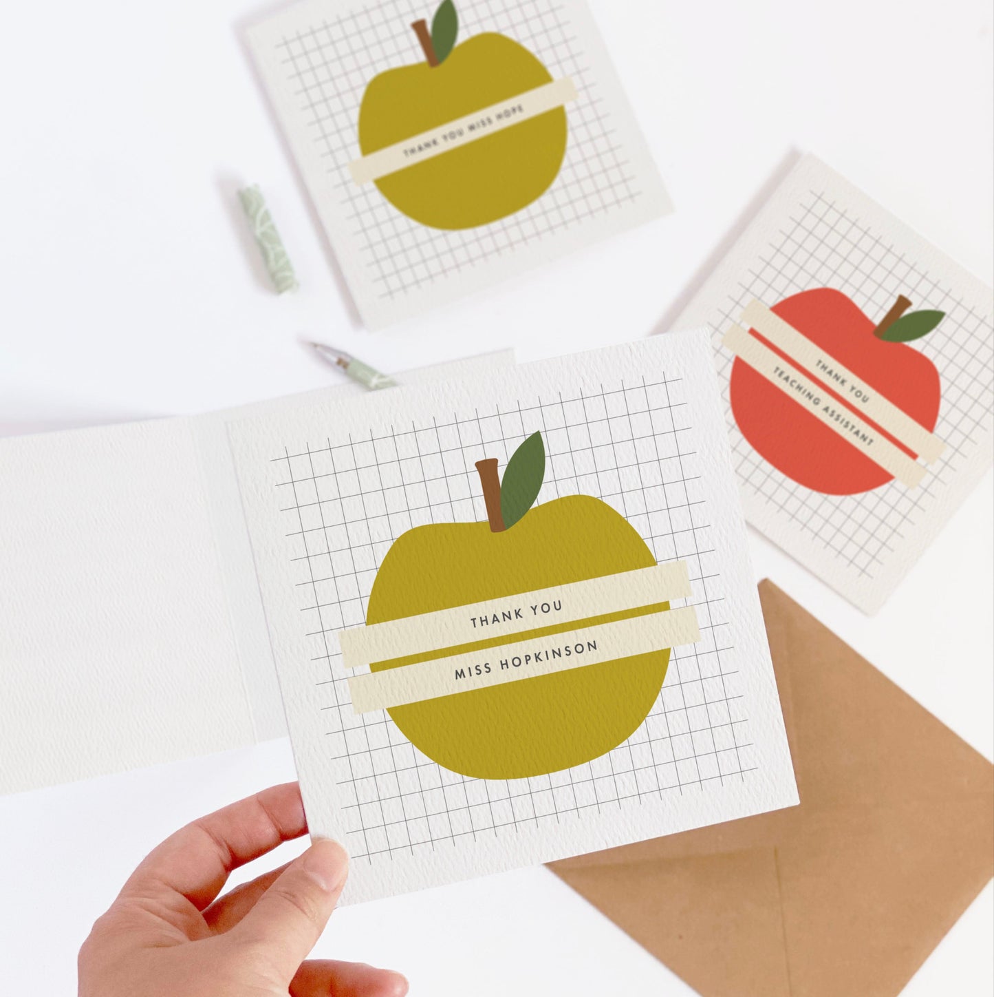 Personalised Thank You Cards for Teachers