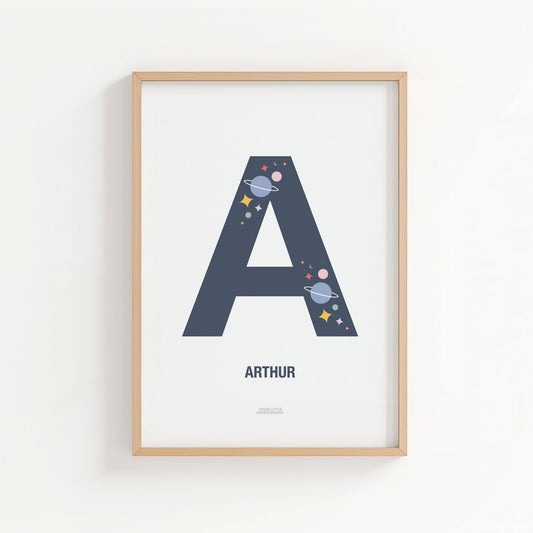 Space Initial Print
