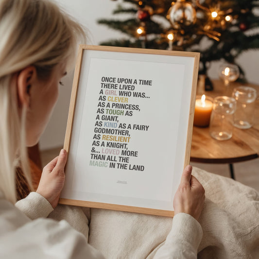 Personalised Princess Affirmations Print