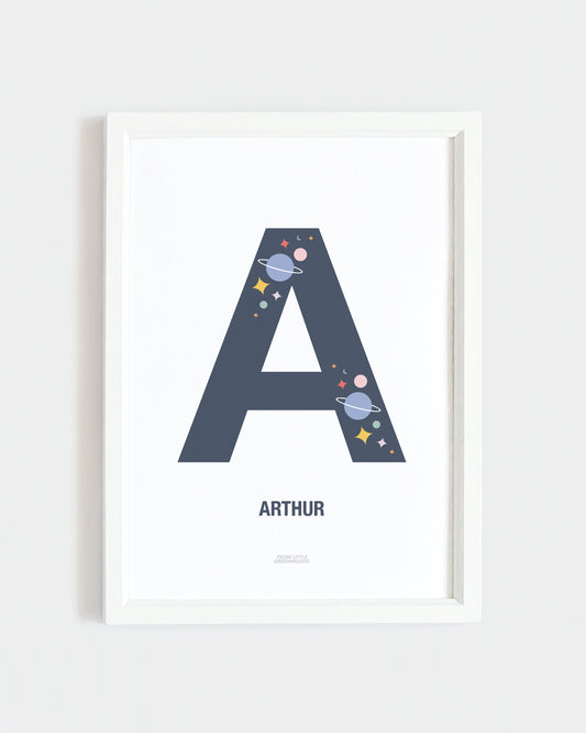 Space Initial Print