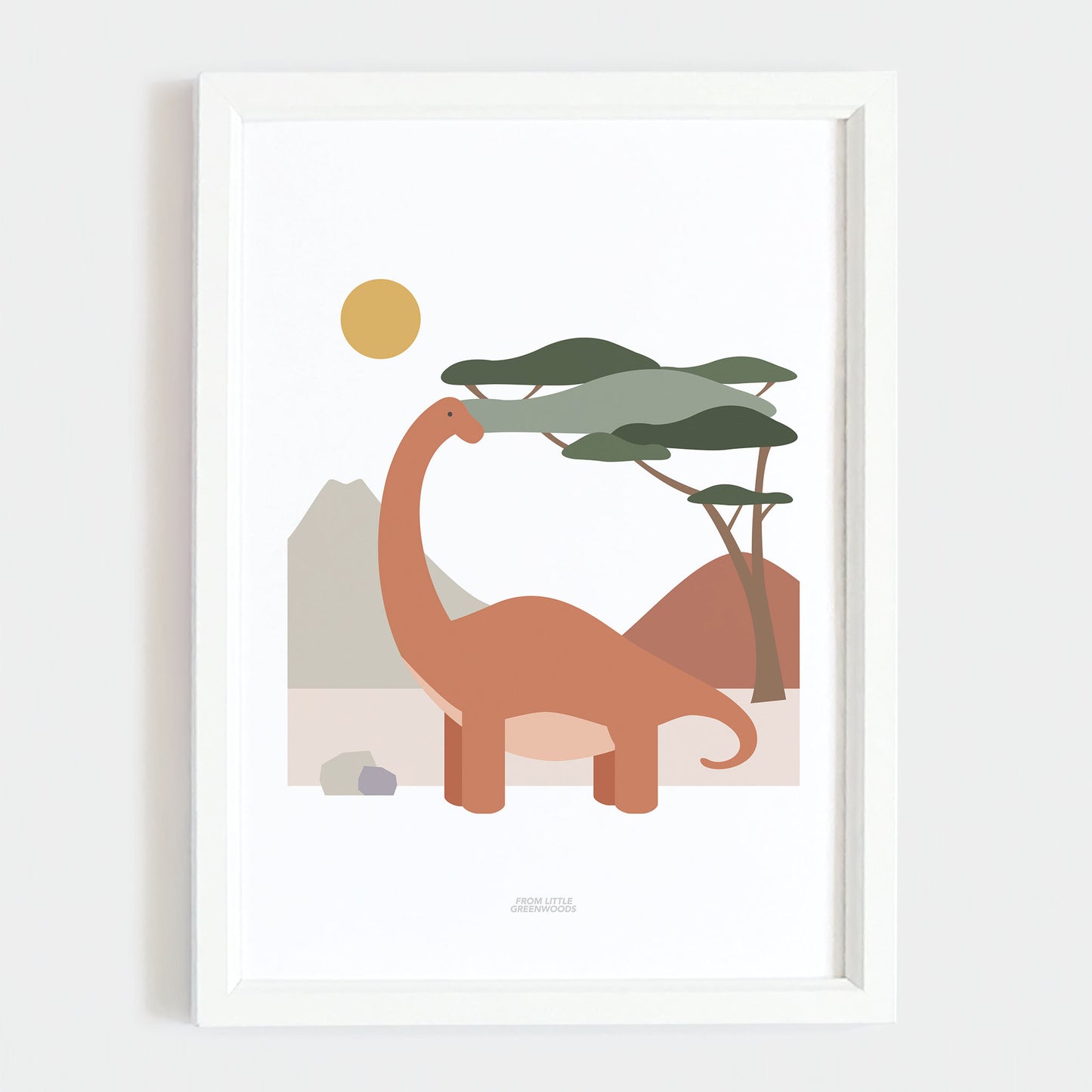 Brontosaurus Print