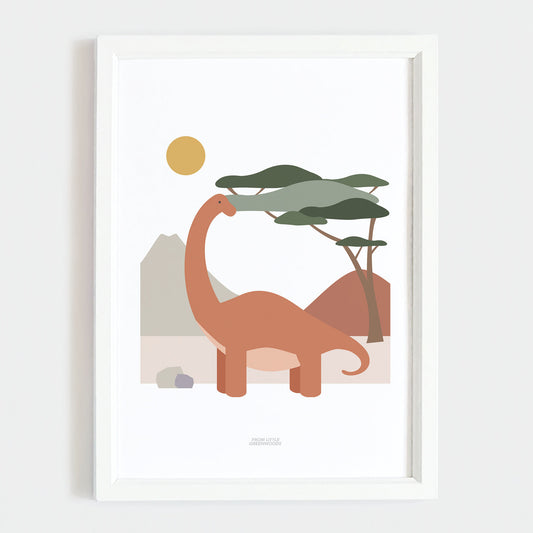 Brontosaurus Print