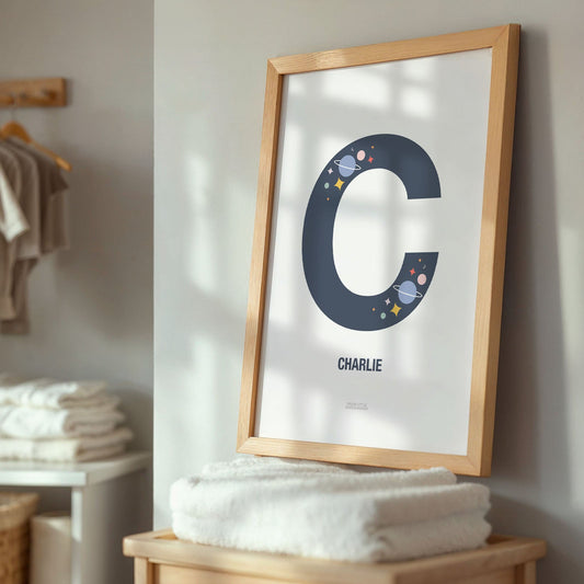 Space Initial Print