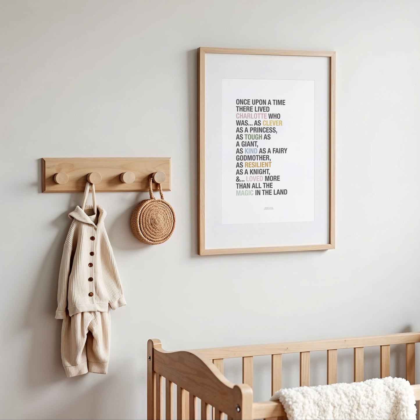 Personalised Princess Affirmations Print