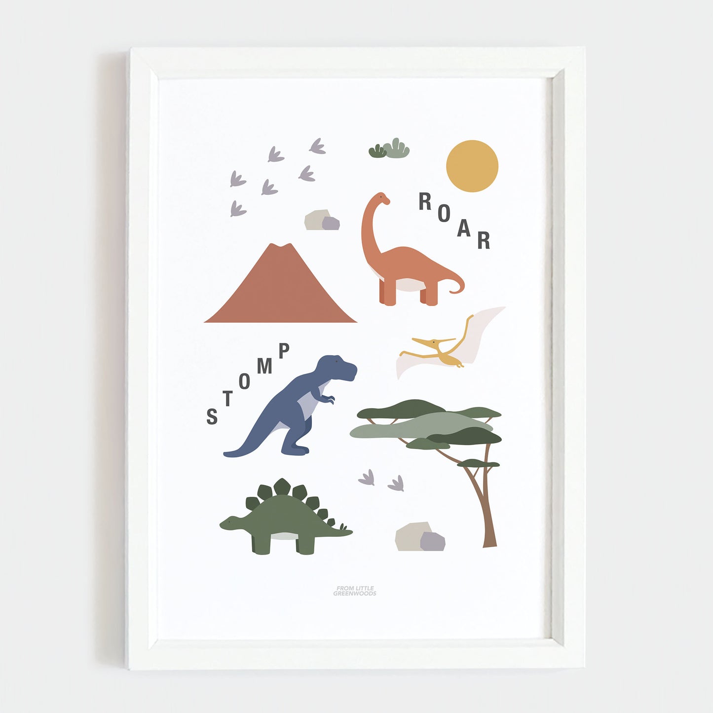 Dinosaur Print