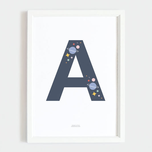 Space Initial Print