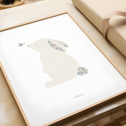 READY TO POST - A4 Bunny Print