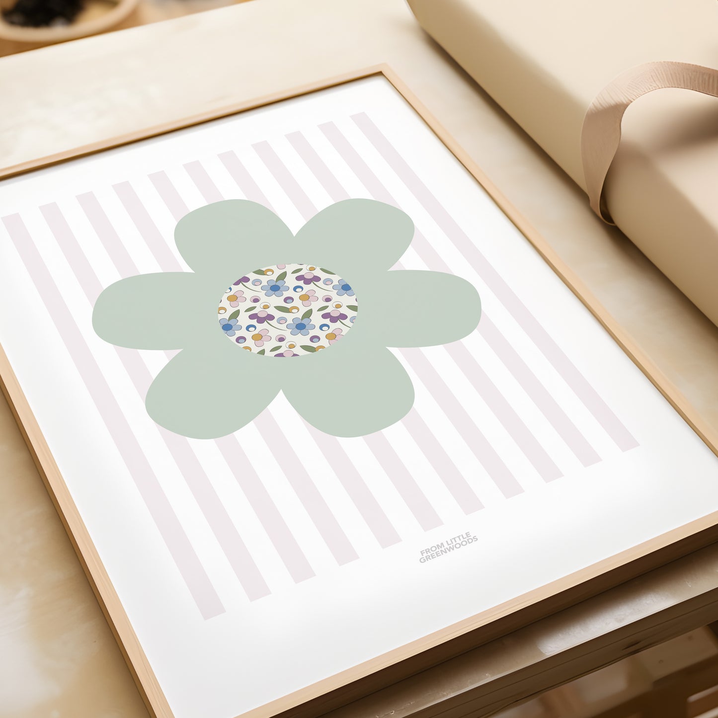 READY TO POST - A5 Ditsy Flower Print