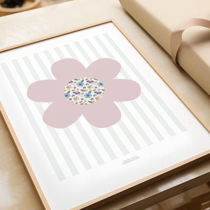 READY TO POST - A5 Ditsy Flower Print