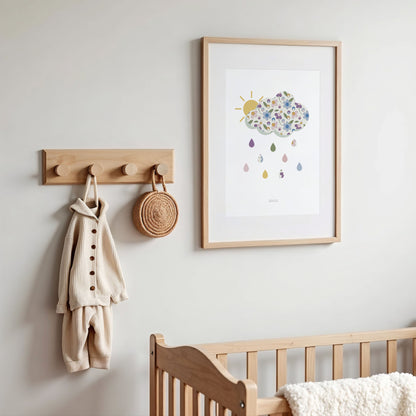 Ditsy Flower Cloud Print