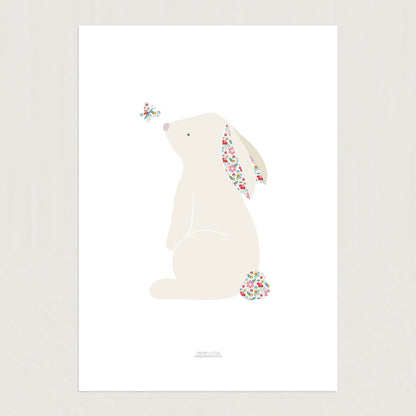 READY TO POST - A4 Bunny Print