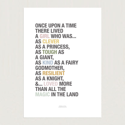 READY TO POST - A5 Princess Affirmations Print