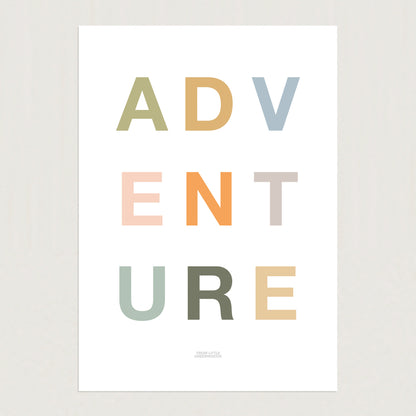 READY TO POST - A4 Safari Adventure Print