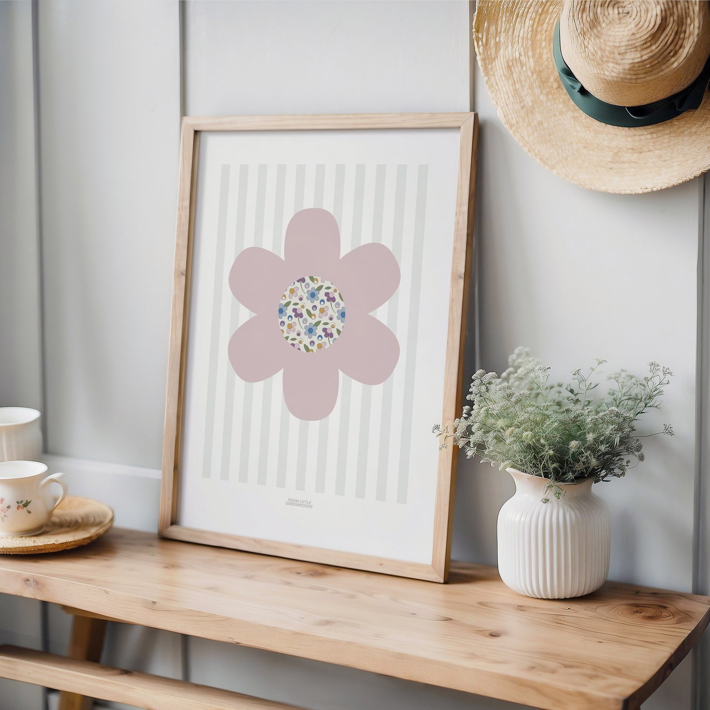 READY TO POST - A5 Ditsy Flower Print