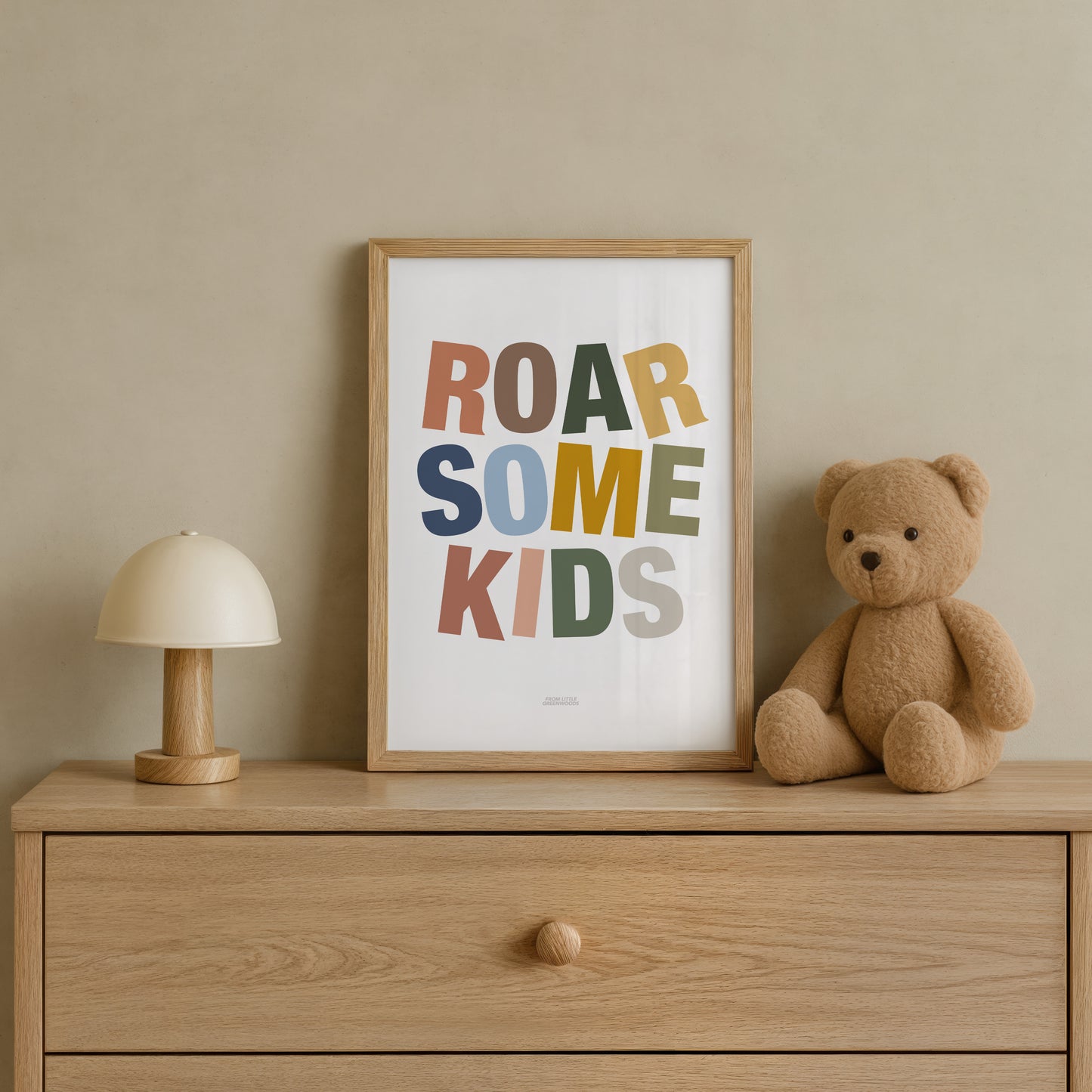 READY TO POST - A4 Roarsome Kid Print