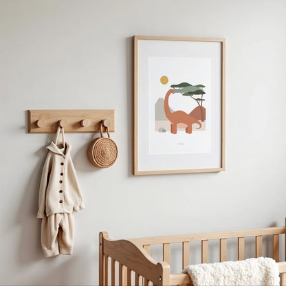 READY TO POST - A4 Diplodocus Print