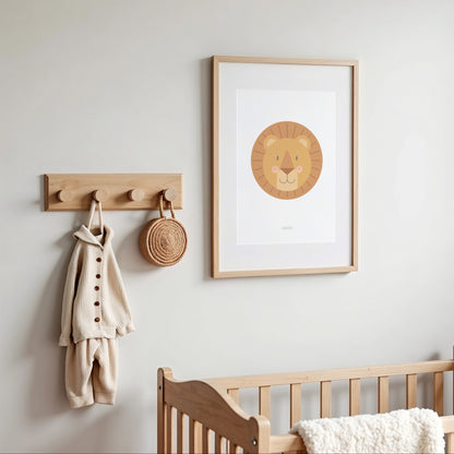 READY TO POST - A5 Lion Print
