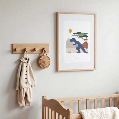 READY TO POST - A5 TRex Print