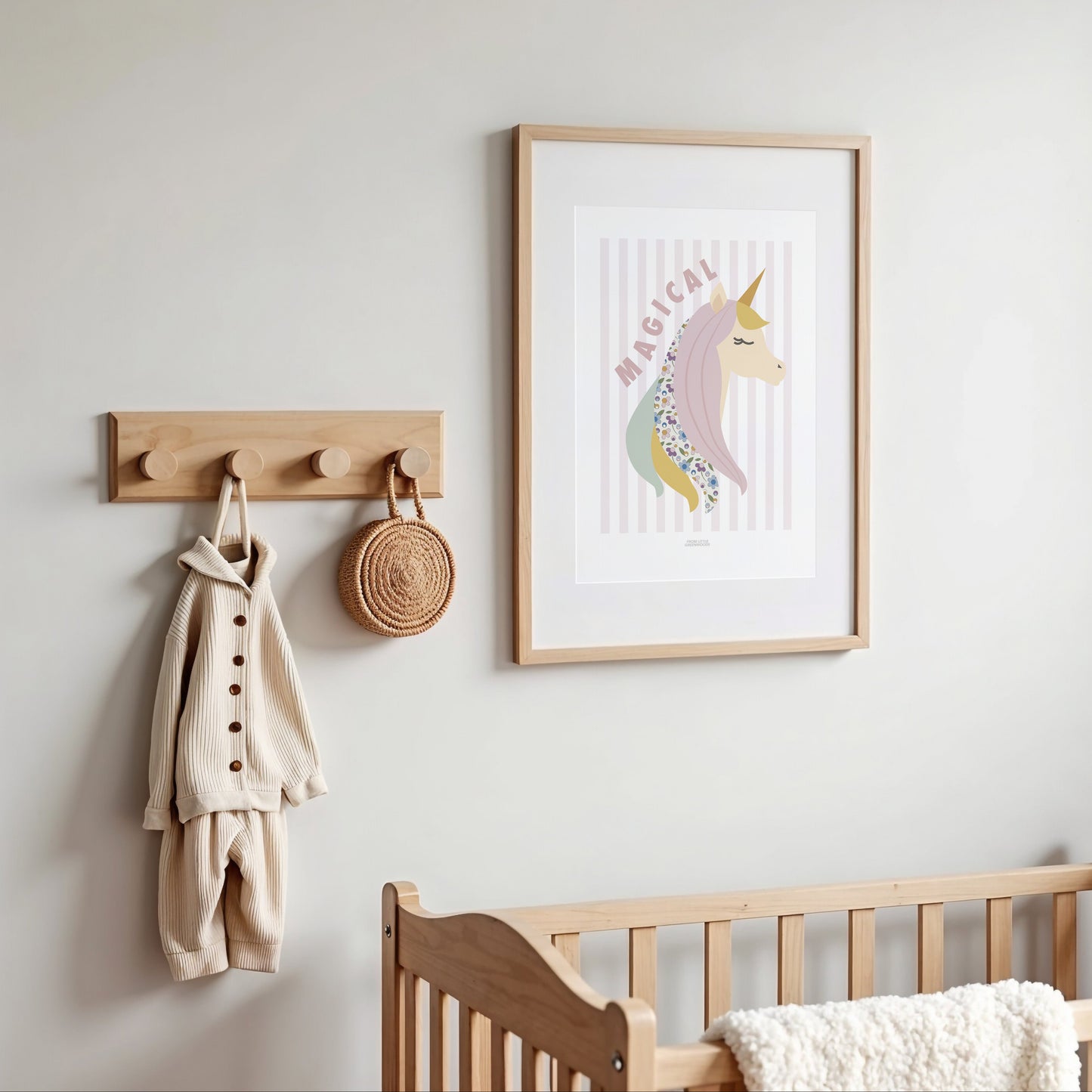 READY TO POST - A4 Unicorn Print