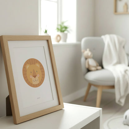 READY TO POST - A5 Lion Print