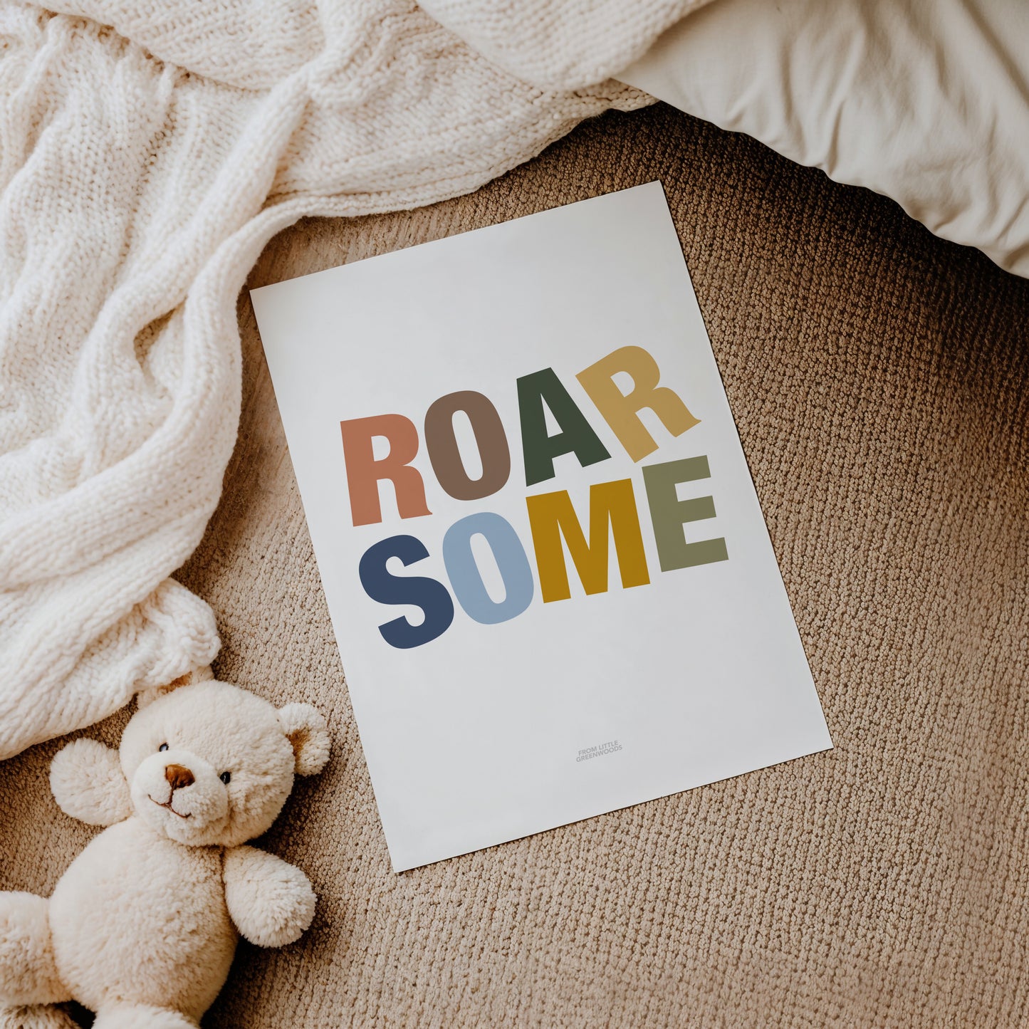 READY TO POST - A4 Roarsome Kid Print