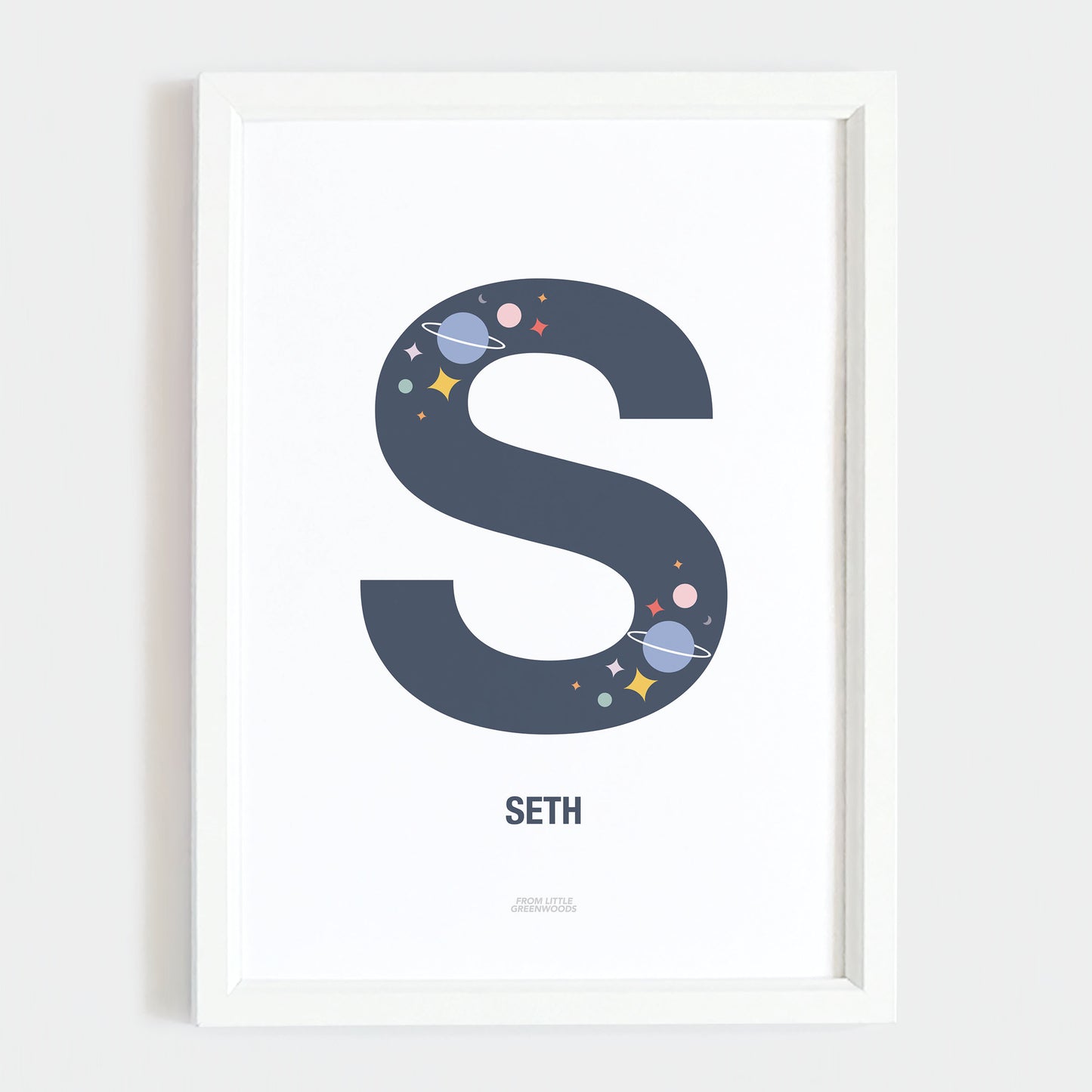 Space Initial Print