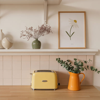 Single Stem Daisy Print