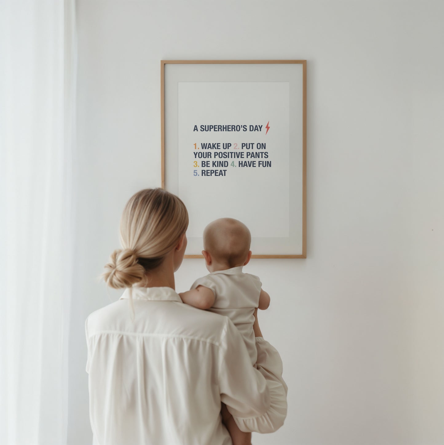 Superhero's Day Print