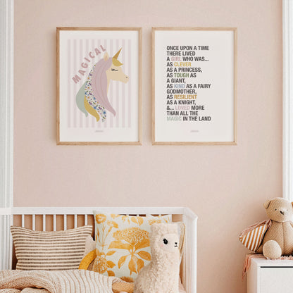 Personalised Princess Affirmations Print