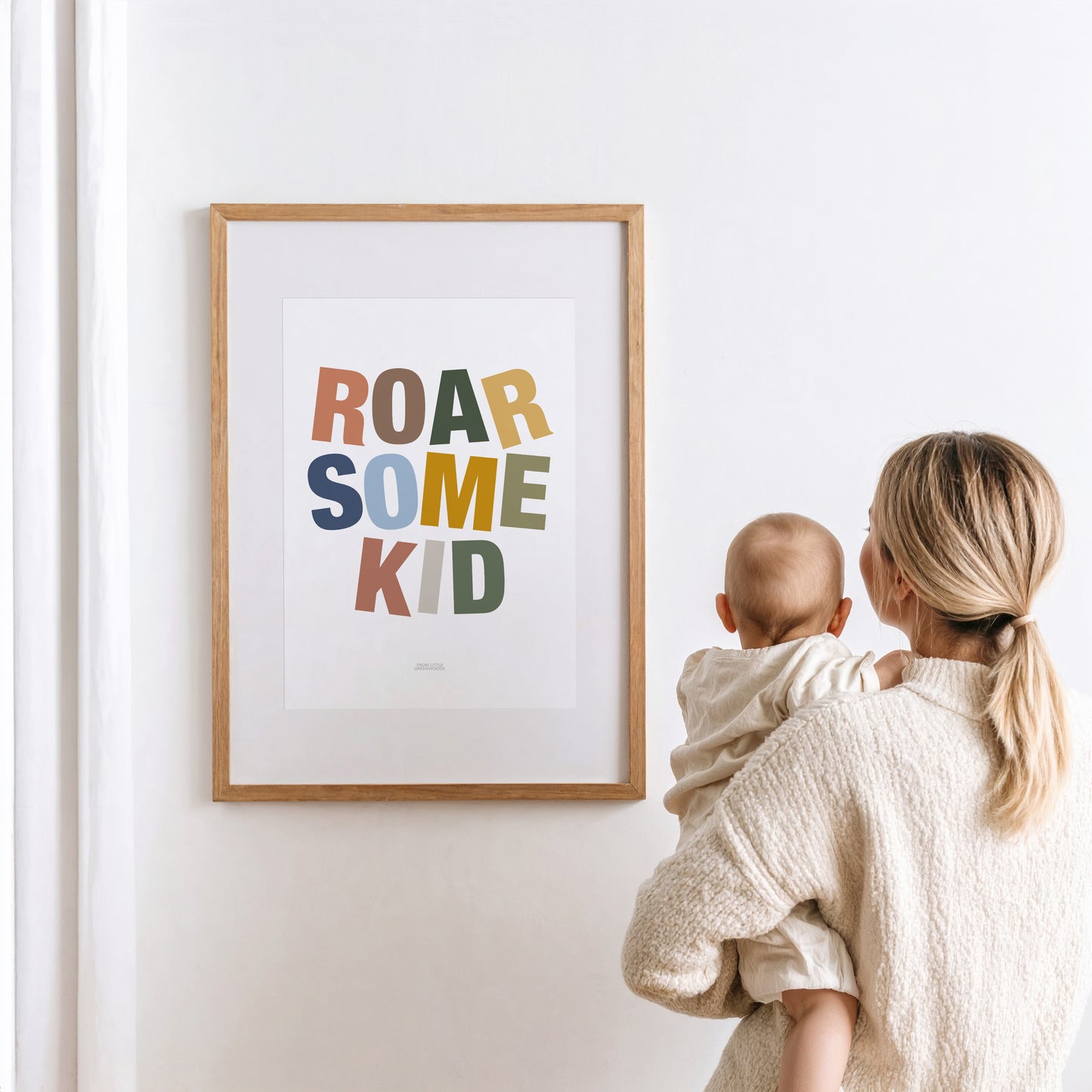 READY TO POST - A4 Roarsome Kid Print