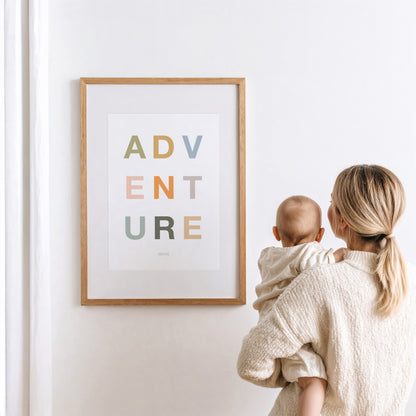 READY TO POST - A4 Safari Adventure Print