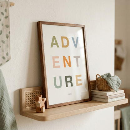 READY TO POST - A4 Safari Adventure Print