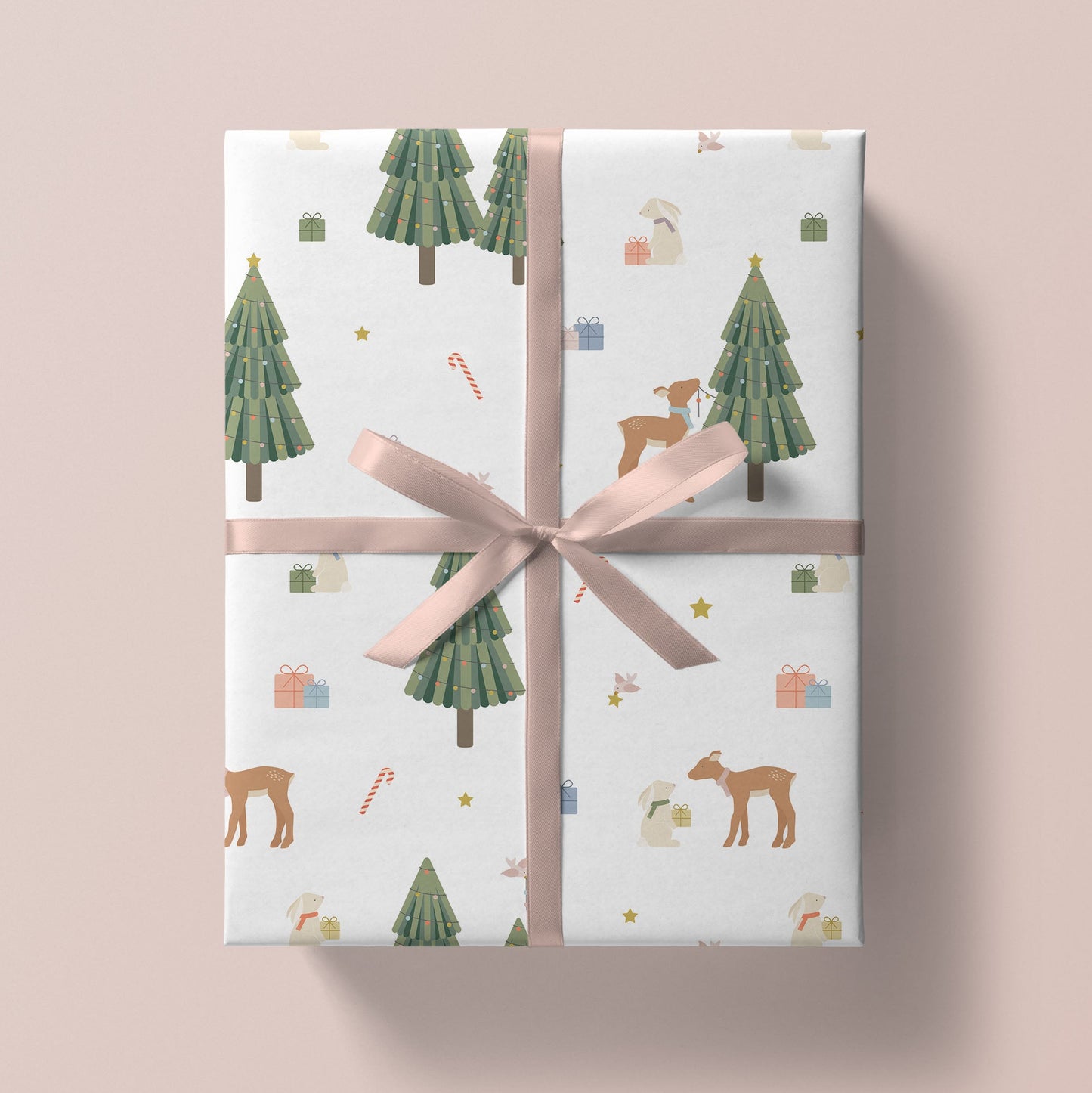 Winter Woodland Christmas Wrapping Paper