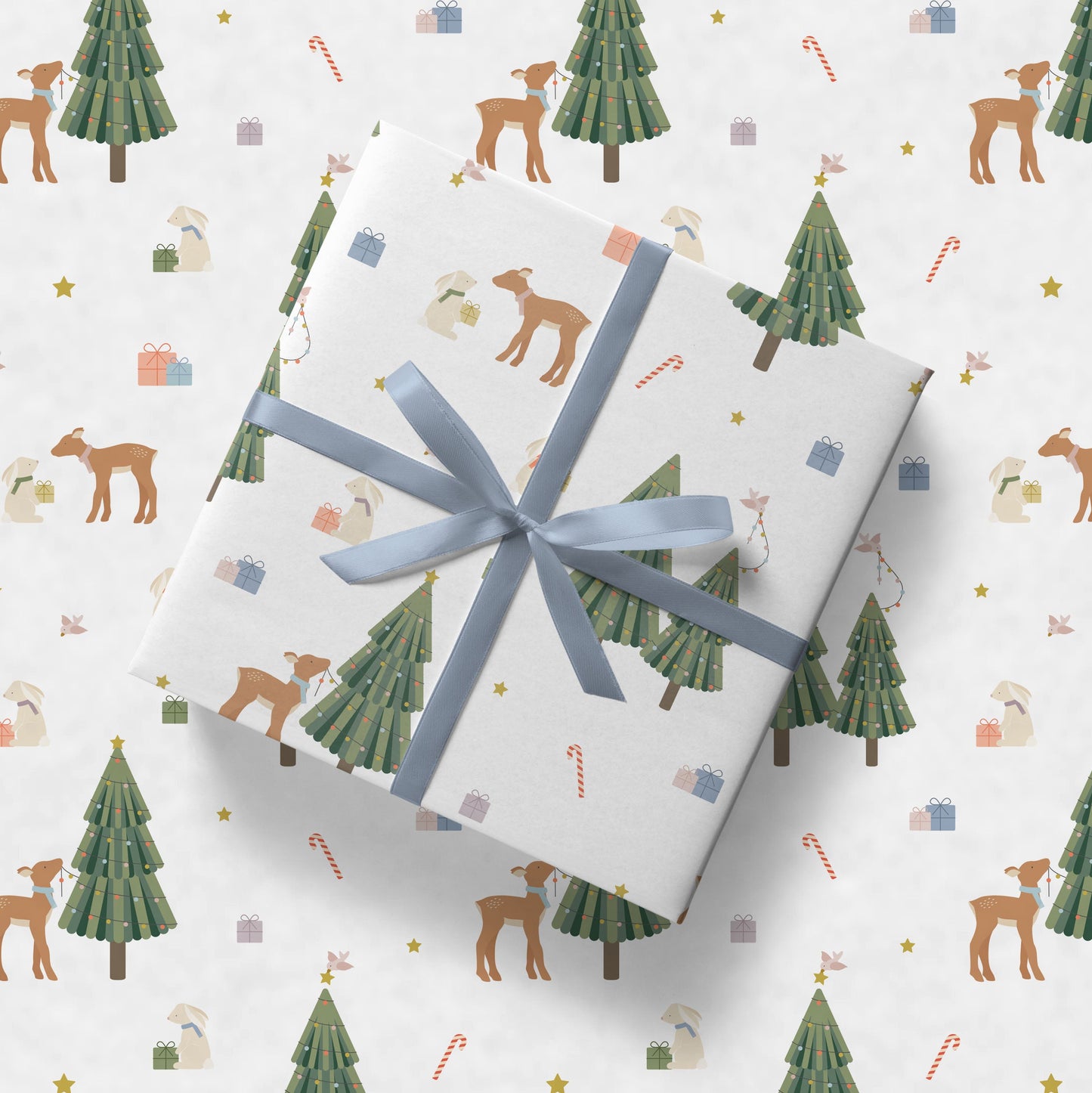 Winter Woodland Christmas Wrapping Paper