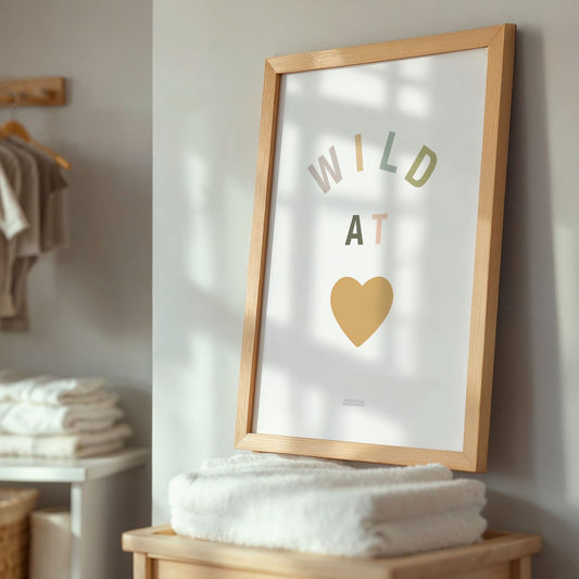 Wild at Heart Safari Print