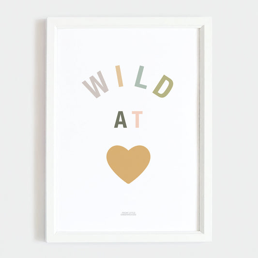 Wild at Heart Safari Print - Yellow