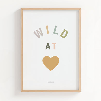 Wild at Heart Safari Print